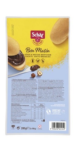 Dr. Schär : Bon Matin - Süße Brötchen, glutenfrei (200g)