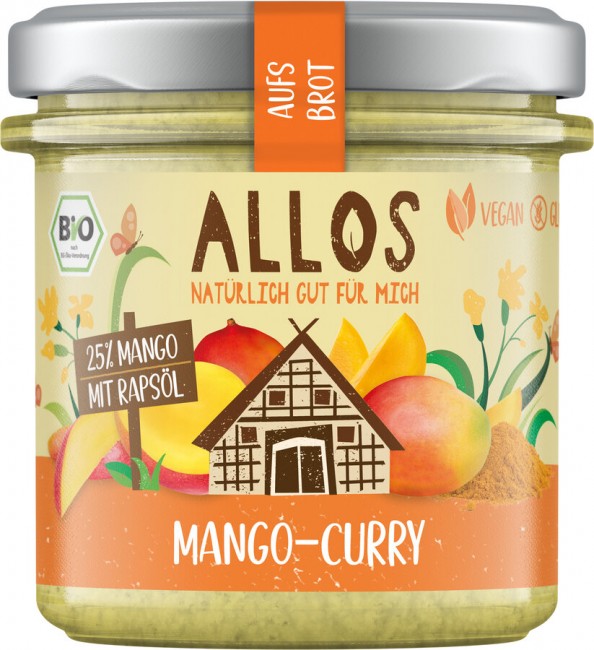 Allos : *Bio aufs Brot Mango Curry (140g)
