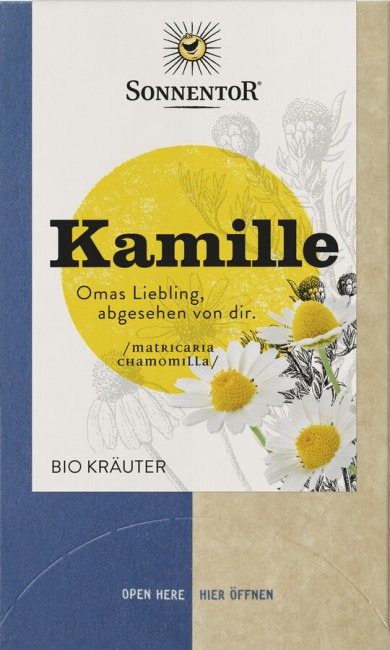 Sonnentor : *Bio Kamille, Doppelkammerbeutel (14,4g)