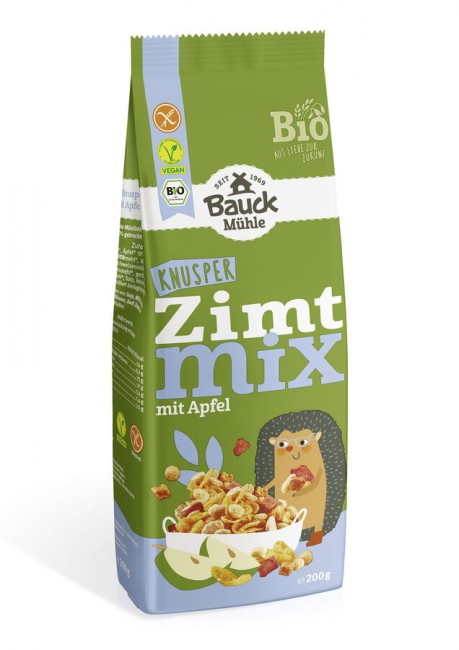 Bauck Mühle : *Bio Zimt Mix mit Apfel Bio gf (200g)