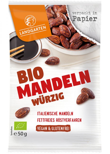Landgarten : *Bio Bio Mandeln Würzig 50g (50g)