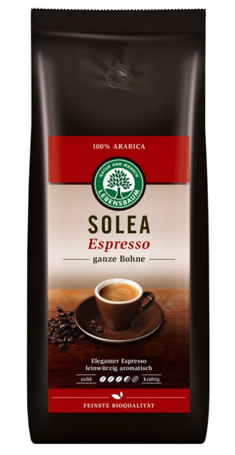 Lebensbaum : Solea Espresso ganze Bohne, bio (1000g)