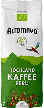 Altomayo BIO Hochlandkaffee gemahlen 250g sehr bekömmlich und magenfreundlich