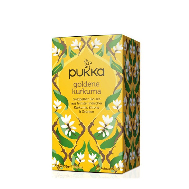 Goldene Kurkuma Bio Tee von Pukka (20 Beutel)
