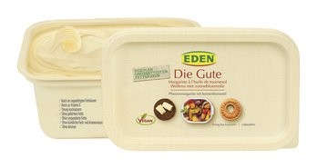 500g Pflanzenmargarine "Die Gute" von Eden - zum Streichen, Backen und Kochen