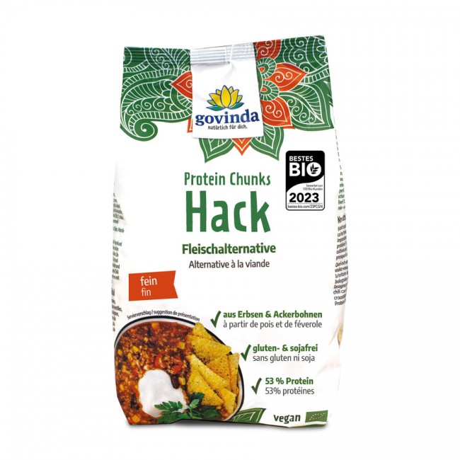 Govinda : *Bio Bio Protein Chunks, Hack (125g)