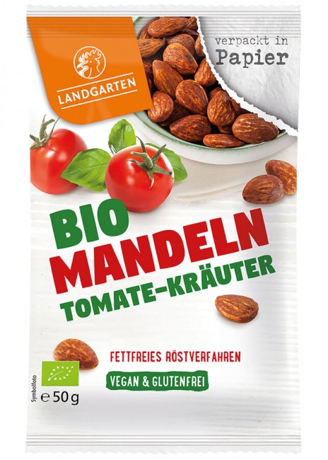Landgarten : *Bio Bio Mandeln Tomate-Kräuter 50g (50g)