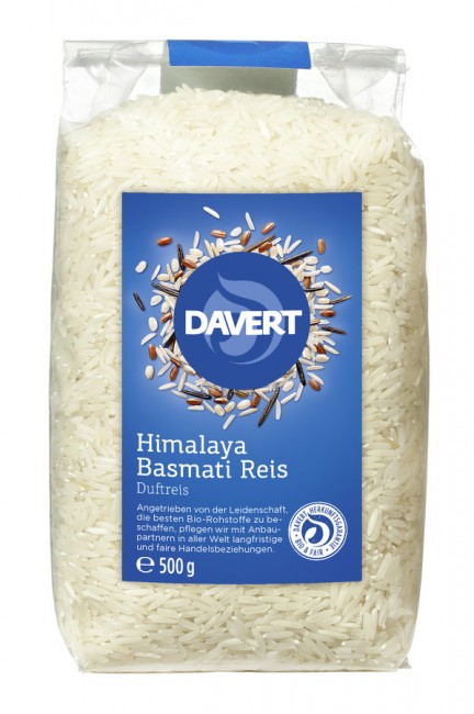 Davert : Himalaya Basmati Reis, bio (500g)