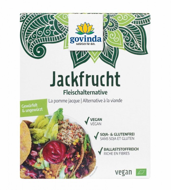 Govinda : *Bio Jackfrucht Fleischalternative Würfel (200g)