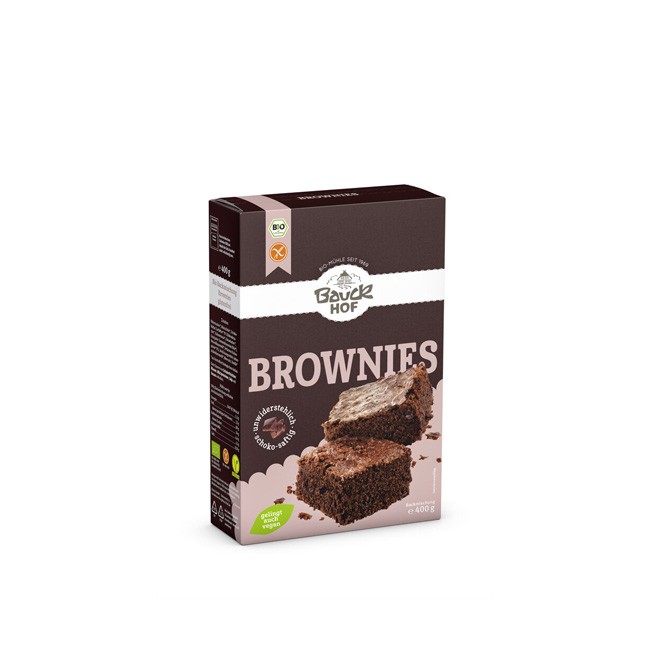 Bauckhof : Backmischung Brownies glutenfrei, bio (400g)