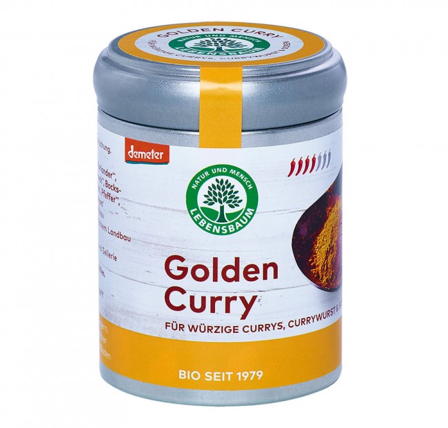 Lebensbaum : Golden Curry Gewürzzubereitung, demeter (55g)