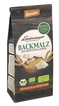 Lindenmeyer : Backmalz demeter, bio (300g)