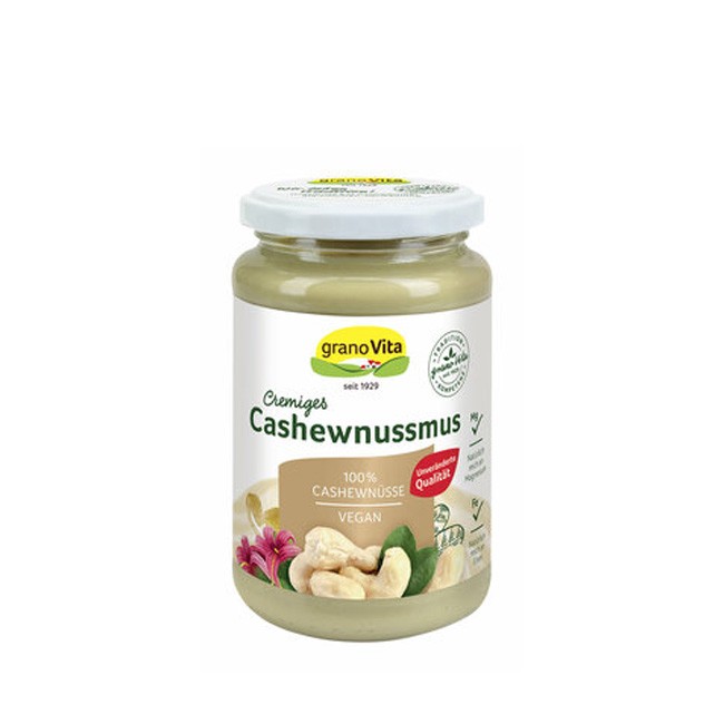 granoVita : Cashewnussmus - 100% Cashewnüsse (350g)