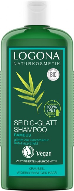 Logona : Seidig-Glatt Shampoo Bambus, bio (250ml)**