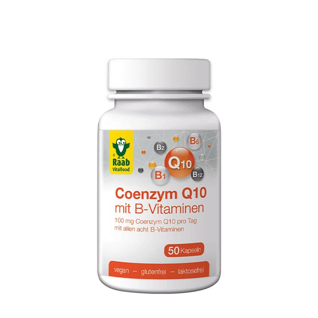 Raab : Coenzym Q10 mit B-Vitaminen - Kapseln (19g)