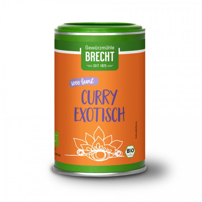 Gewürzmühle Brecht : *Bio Curry Exotisch (75g)