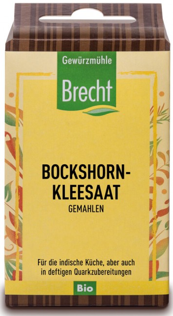 Gewürzmühle Brecht : *Bio Bockshornkleesaat gem.- NFP (40g)