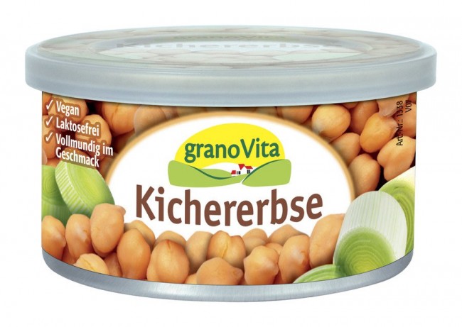 granoVita : Veganer Brotaufstrich Kichererbse (125g)