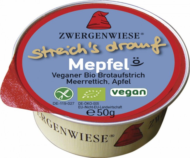 Zwergenwiese : *Bio Kleiner streich´s drauf Mepfel (50g)