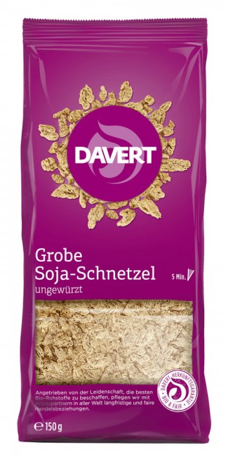 Davert : Grobe Soja-Schnetzel, bio (150g)