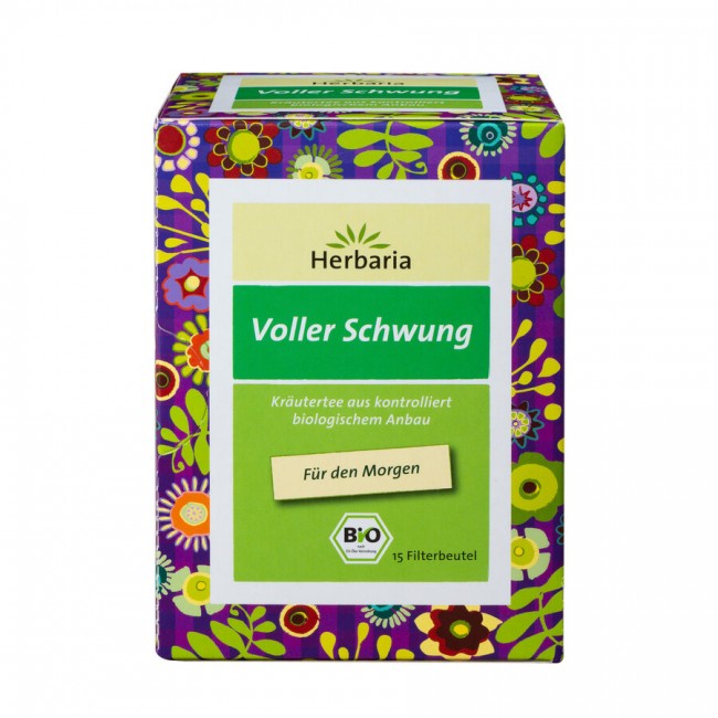 HERBARIA : Voller Schwung Tee bio 15 FB (24g)