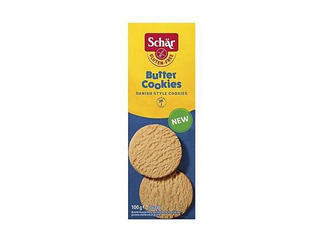 Dr. Schär : Butter Cookies, glutenfrei (100g)
