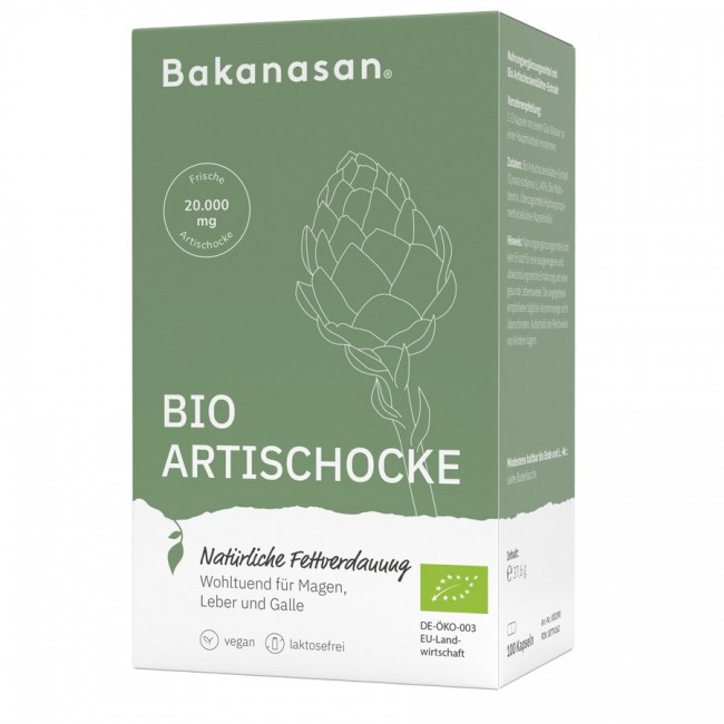 Bakanasan : *Bio Bio Artischocke Kapseln (100St)