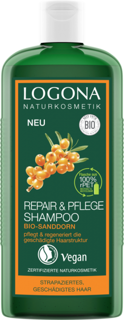 Logona : Repair &amp; Pflege Shampoo Bio-Sanddorn, bio (250ml)**