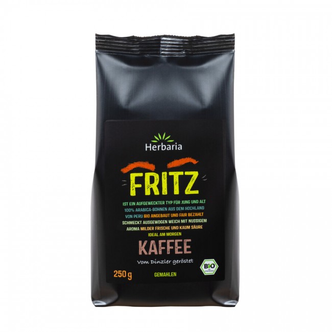 HERBARIA : Fritz Kaffee gemahlen bio (250g)