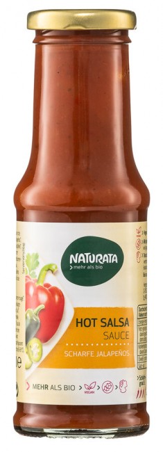 NATURATA : *Bio Hot Salsa Sauce (210ml)