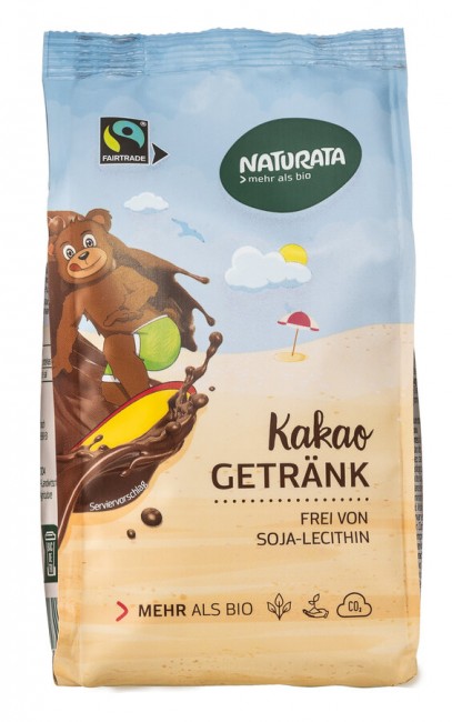 NATURATA : *Bio Kakao Getränk, Nachfüllbeutel (300g)
