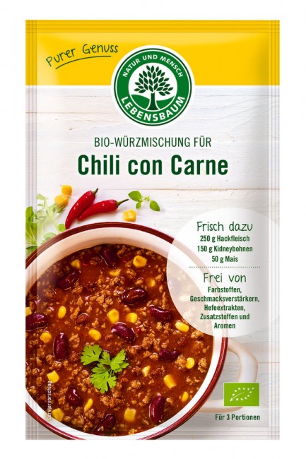Lebensbaum : Würzmischung für Chili con Carne, bio (30g)