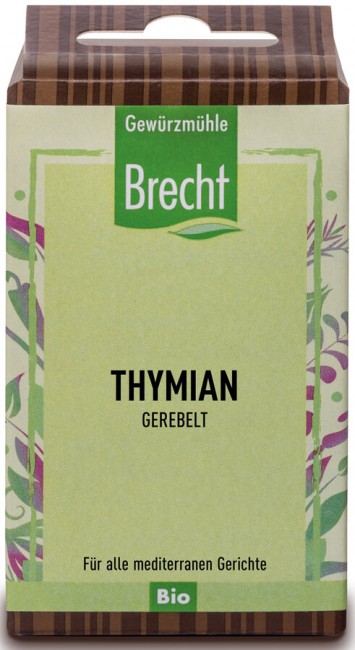 Gewürzmühle Brecht : *Bio Thymian gerebelt - NFP (10g)