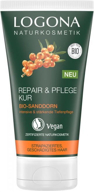 Logona : Repair & Pflege-Haarkur Bio-Sanddorn, bio (150ml)**