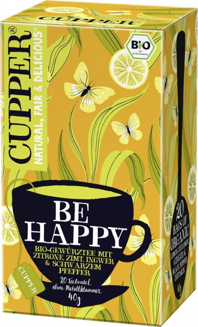 Cupper : *Bio Be Happy Gewürtztee (40g)