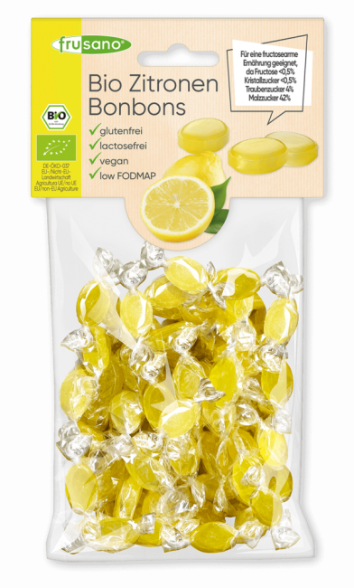 Frusano : Zitronen Bonbons, bio (85g)