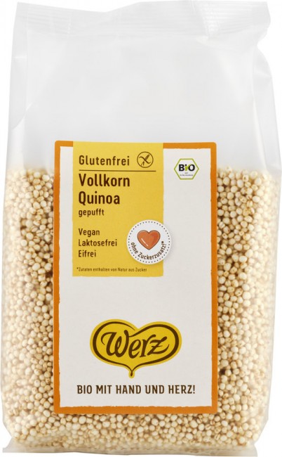 Quinoa-Vollkornpops in 125g Beutel - natürlich Bio!