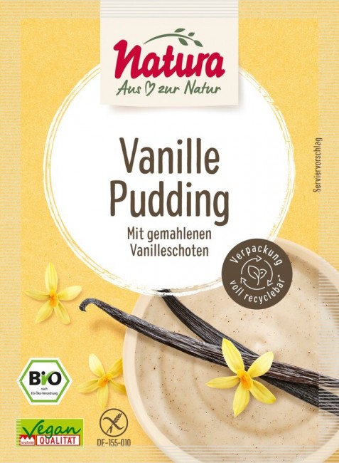Natura Bio : *Bio Bio Pudding Vanille 3er-Pack (120g)