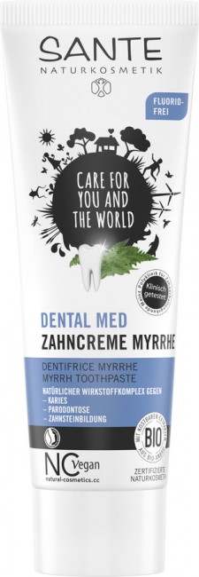 Sante Dental Med Zahncreme Myrrhe ohne Fluorid 75ml