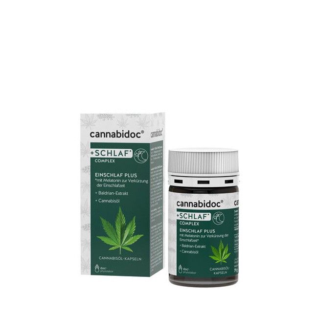 guterrat Vitaldoc : cannabidoc® +SCHLAF* COMPLEX Kapseln (60 Stk)
