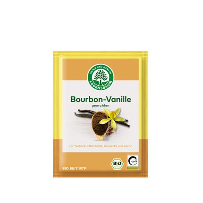 Lebensbaum : Bourbon Vanille gemahlen, bio (5g)