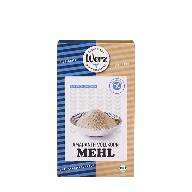 Werz : Glutenfreies Amaranth-Mehl, bio (500g)