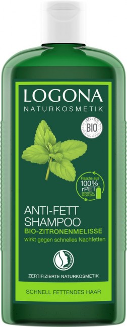 Logona : Anti-Fett Shampoo Bio-Zitronenmelisse, bio (250ml)**