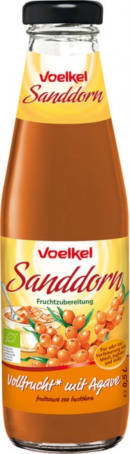 Voelkel : Sanddorn - Vollfrucht mit Agave, bio (0,5l)*