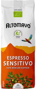Altomayo Espresso Sensitivo 250g gemahlen 50% weniger Koffein