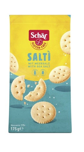Dr. Schär : Salti Knabbergebäck, glutenfrei (175g)