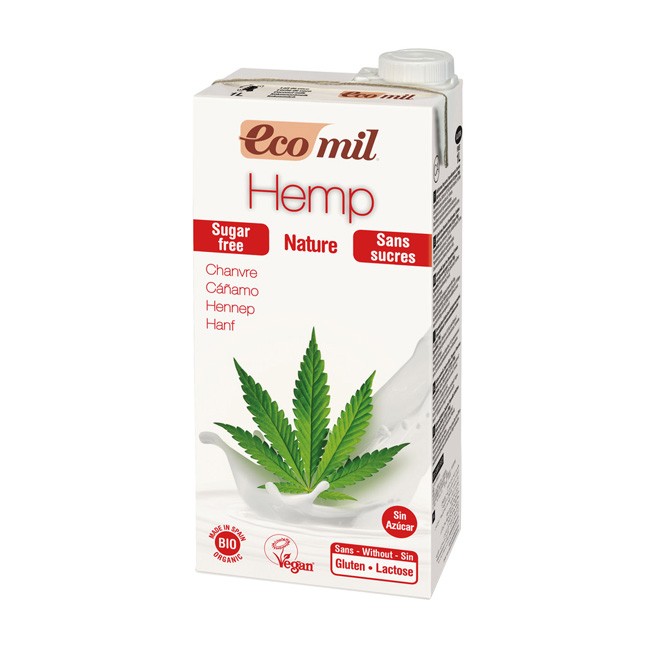 Bio Hanfdrink zuckerfrei von EcoMil (1l)