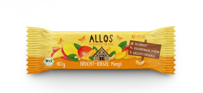 Allos : *Bio Frucht-Riegel Mango (40g)