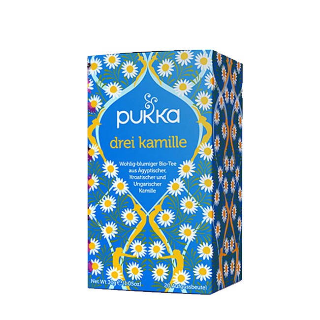 Pukka Tee mit Drei Kamille - wohlig-blumiger Biotee