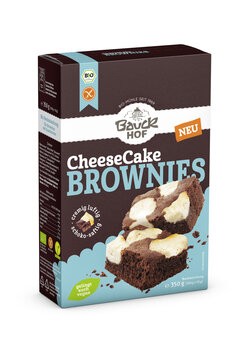 Bauckhof : Cheesecake Brownies Mischung, bio (350g)